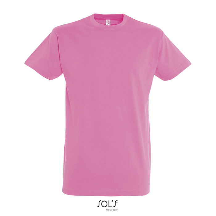Tshirt homme publicitaire coton 190g - IMPERIAL rose orchidée